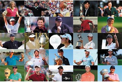 There have been 25 men's golf World No.1s since the ranking was introduced in 1986.