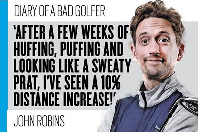 Bad Golf's John Robins discusses his recent distance gains.