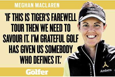 Meghan MacLaren discuss the influence Tiger Woods has had on the game of golf.