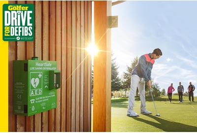 We are campaigning to get a defibrillator at every UK golf course.