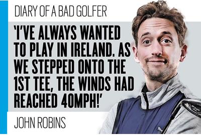 Bad Golf's John Robins on his golf experience in Ireland.