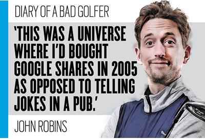 Bad Golf's John Robins on his round at Loch Lomond.