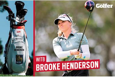 Brooke Henderson's What's in the bag.