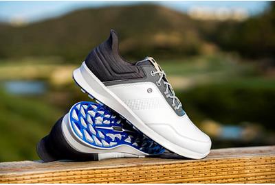 The new Stratos headlines FootJoy's AW 2022 golf shoes collection.