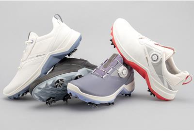 The new Ecco Biom G5 golf shoes.