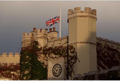 The flags at Wentworth fly at half-mast following the death of Her Majesty Queen Elizabeth II.