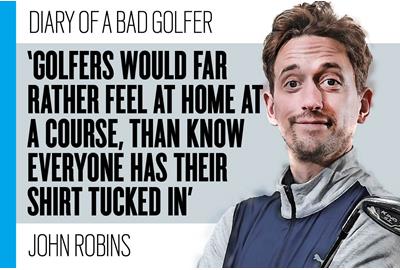 In his Today's Golfer column, John Robins reveals all about his new project with Andrew 'Beef' Johnston.