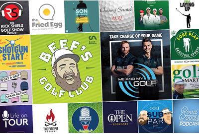 Todays golfers selection of best golf podcasts.