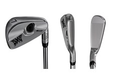 Back, sole and address images of the PXG 0317 ST Blade iron