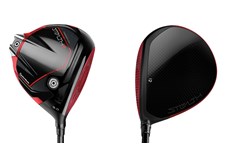 The TaylorMade Stealth 2 driver sole and at address