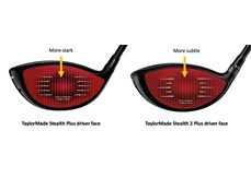 The difference between the Stealth 2 and original Stealth driver face