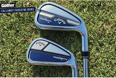 The new Callaway Paradym and Paradym X irons.