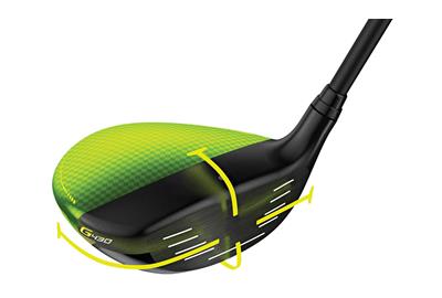 Ping G430 fairway woods feature a carbon crown