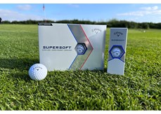 Callaway Supersoft golf balls.