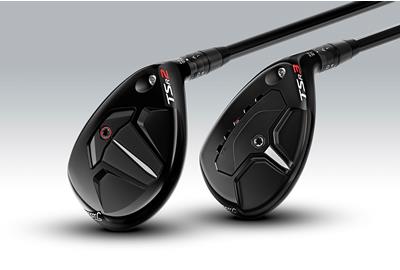 The new Titleist TSR2 and TSR3 hybrids.