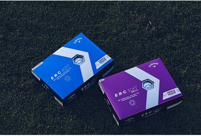 Callaway ERC Soft and ERC Soft REVA 2023 golf balls.