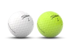 Titleist Pro V1 is available in white and yellow.