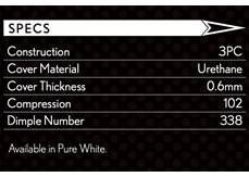 Srixon Z-Star Diamond specifications.