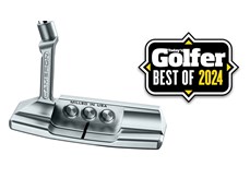 The Titleist Scotty Cameron Super Select Newport 2 putter with a Today's Golfer best of 2024 badge