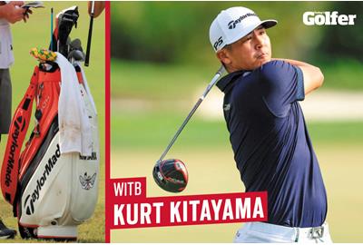 Kurt Kitayama's what's in the bag.