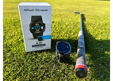 The Shot Scope X5 watch includes all of the tags you need for your clubs.