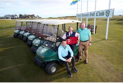 Royal Dornoch now has eight defibrillators on site.