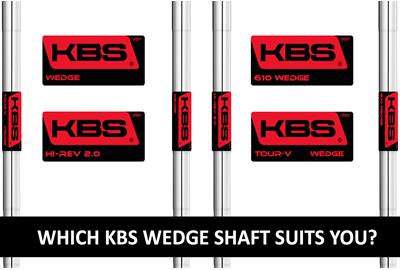 An image showing the four different KBS wedge shafts