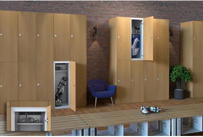 CS Storage provides a bespoke, sustainable and modern-day golf locker solutions.