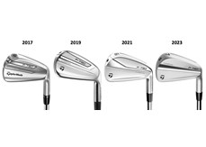 The 2017, 2019, 2021 and 2023 TaylorMade iron models