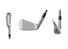 The TaylorMade P790 2023 Iron sole, face and hosel offset