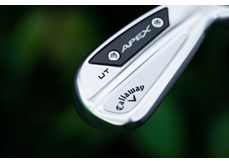 A close-up of the Callaway Apex UT '24 iron.