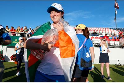 Leona Maguire looking to stay unbeaten in the Solheim Cup