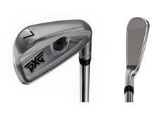 The PXG 0317 CB iron back and at address