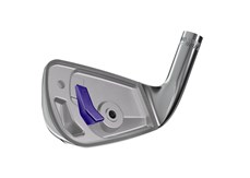 An image showing the internal tungsten toe weight of the PXG 0317 T iron