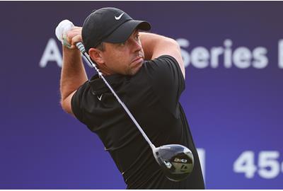 Rory McIlroy has a TaylorMade Qi10 driver in the bag in Dubai.