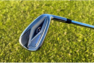 The cavity back detailing of the Callaway Paradym AI-Smoke HL iron