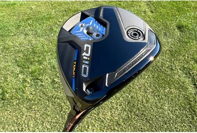 The sole and sliding weight of the Qi10 Tour fairway wood