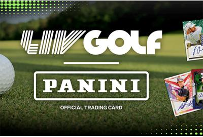 Panini and LIV Golf have joined forces to create the first team golf trading cards.