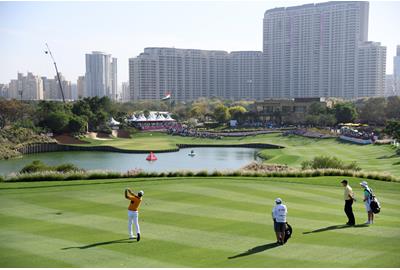 The DP World Tour visits India for the Hero Indian Open