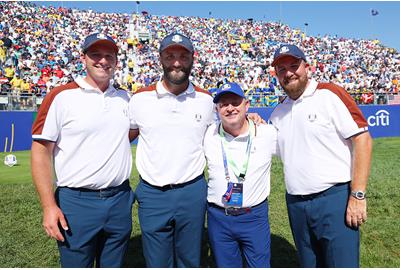 Ian Woosnam at the 2023 Ryder Cup in Rome