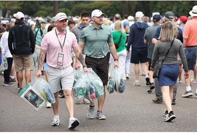 People spend A LOT of money in The Masters shop