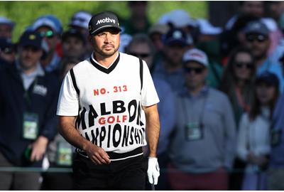 Jason Day's Malbon sweater vest reportedly drew a warning from Augusta officials.