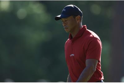 Tiger Woods has been caught swearing on the golf course.