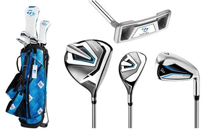 The set of TaylorMade clubs for kids