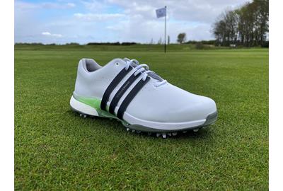 adidas Tour360 24 Golf Shoes in hand