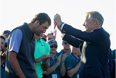 Scottie Scheffler Wins the US Open Low Amateur Medal in 2017