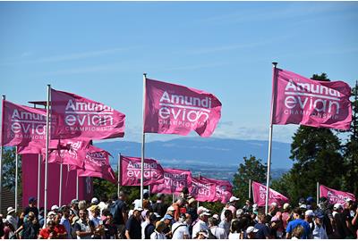 Who is in the field at the Evian Championship?