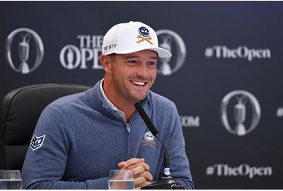 Bryson DeChambeau announces at the 152nd Open Champion that he's the happiest he's ever been