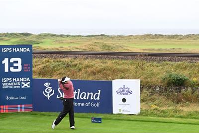 Tee times and groupings for the second round of the Women's Scottish Open