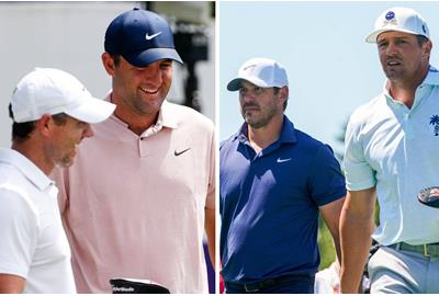 Rory McIlroy and Scottie Scheffler will take on Brooks Koepka and Bryson DeChambeau.